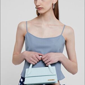 JACQUEMUS Blue 'Le Haut Tangelo' Camisole